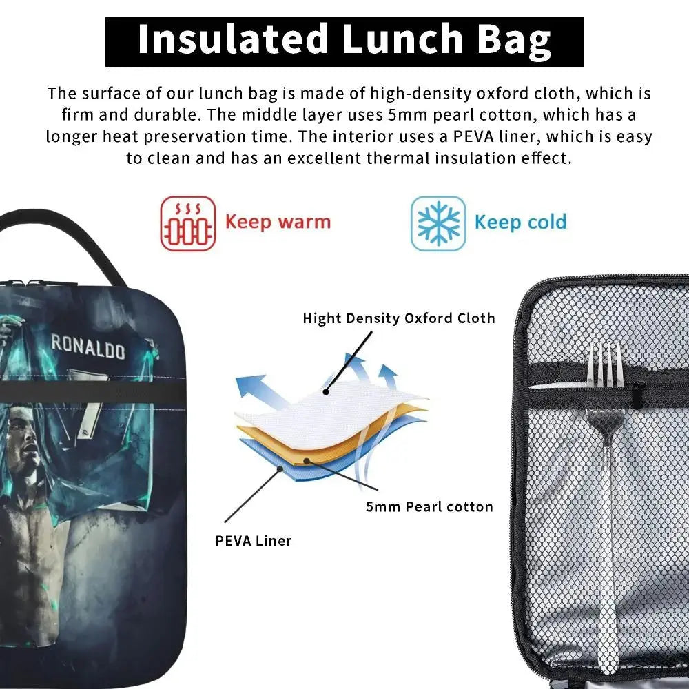 Lunch Bag Isotherme (Cristiano Ronaldo CR7)