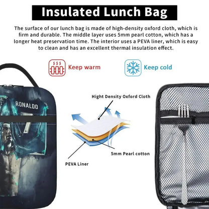 Lunch Bag Isotherme (Cristiano Ronaldo CR7)