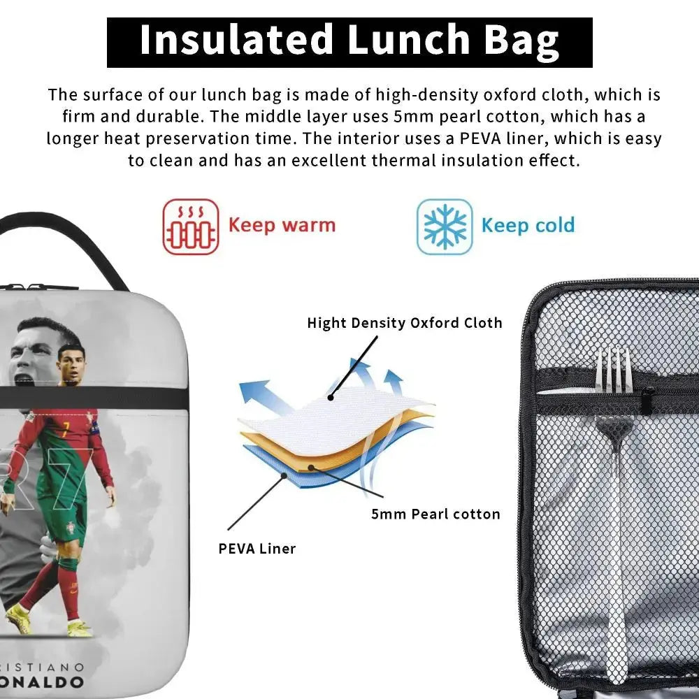 Lunch Bag Isotherme (Cristiano Ronaldo CR7)