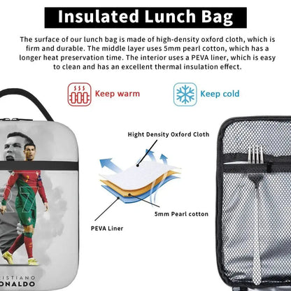 Lunch Bag Isotherme (Cristiano Ronaldo CR7)