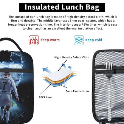 Lunch Bag Isotherme (Cristiano Ronaldo CR7)