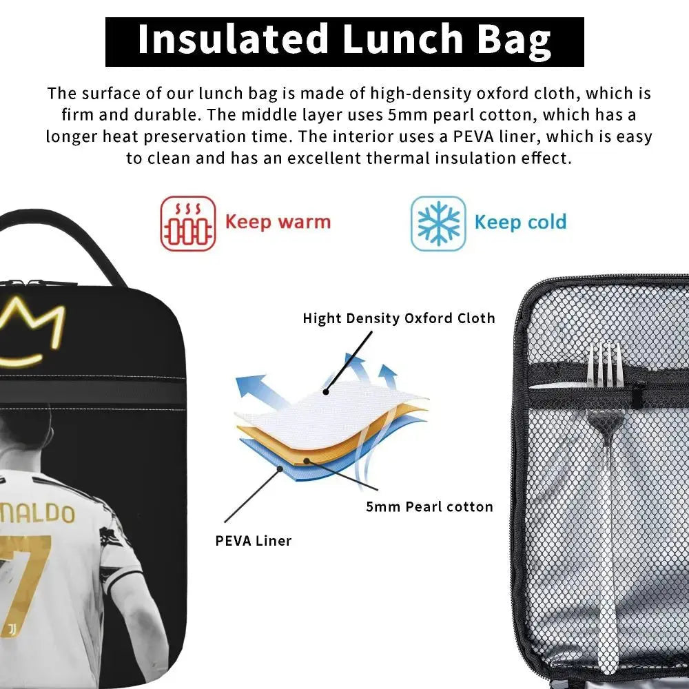 Lunch Bag Isotherme (Cristiano Ronaldo CR7)
