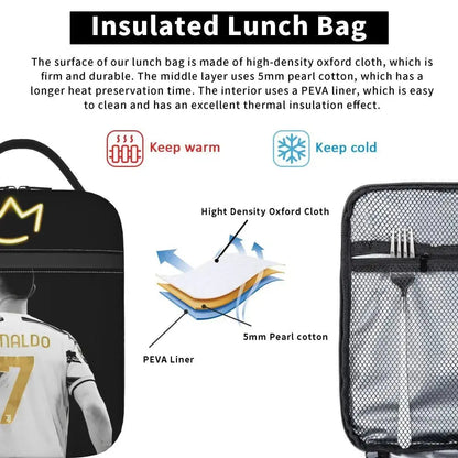 Lunch Bag Isotherme (Cristiano Ronaldo CR7)