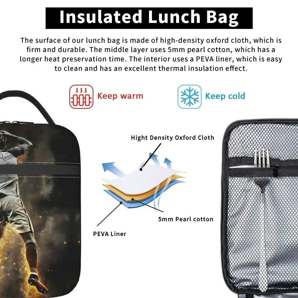Lunch Bag Isotherme (Cristiano Ronaldo CR7)