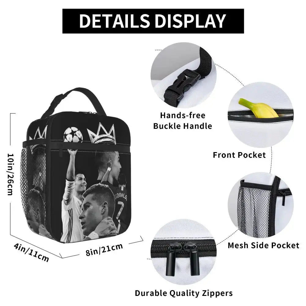 Lunch Bag Isotherme (Cristiano Ronaldo CR7)