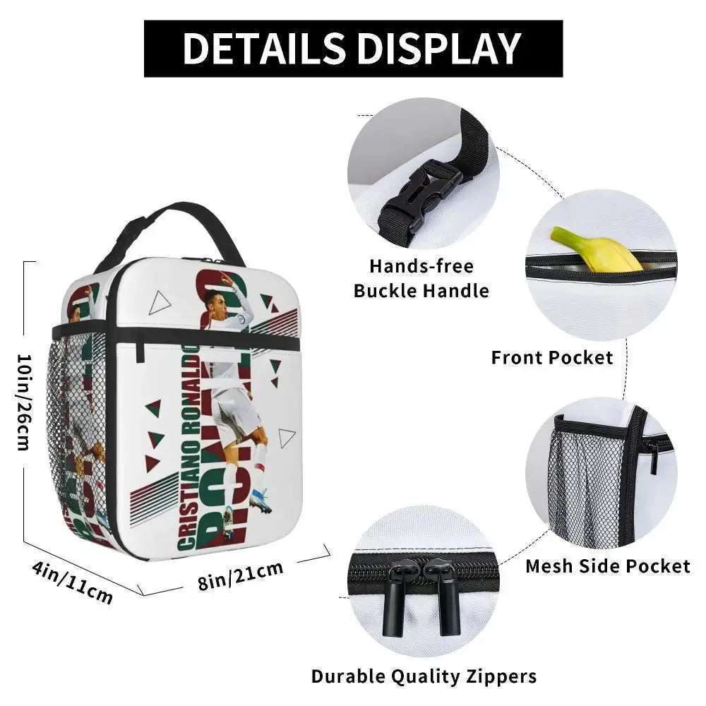 Lunch Bag Isotherme (Cristiano Ronaldo CR7)