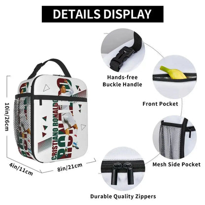 Lunch Bag Isotherme (Cristiano Ronaldo CR7)