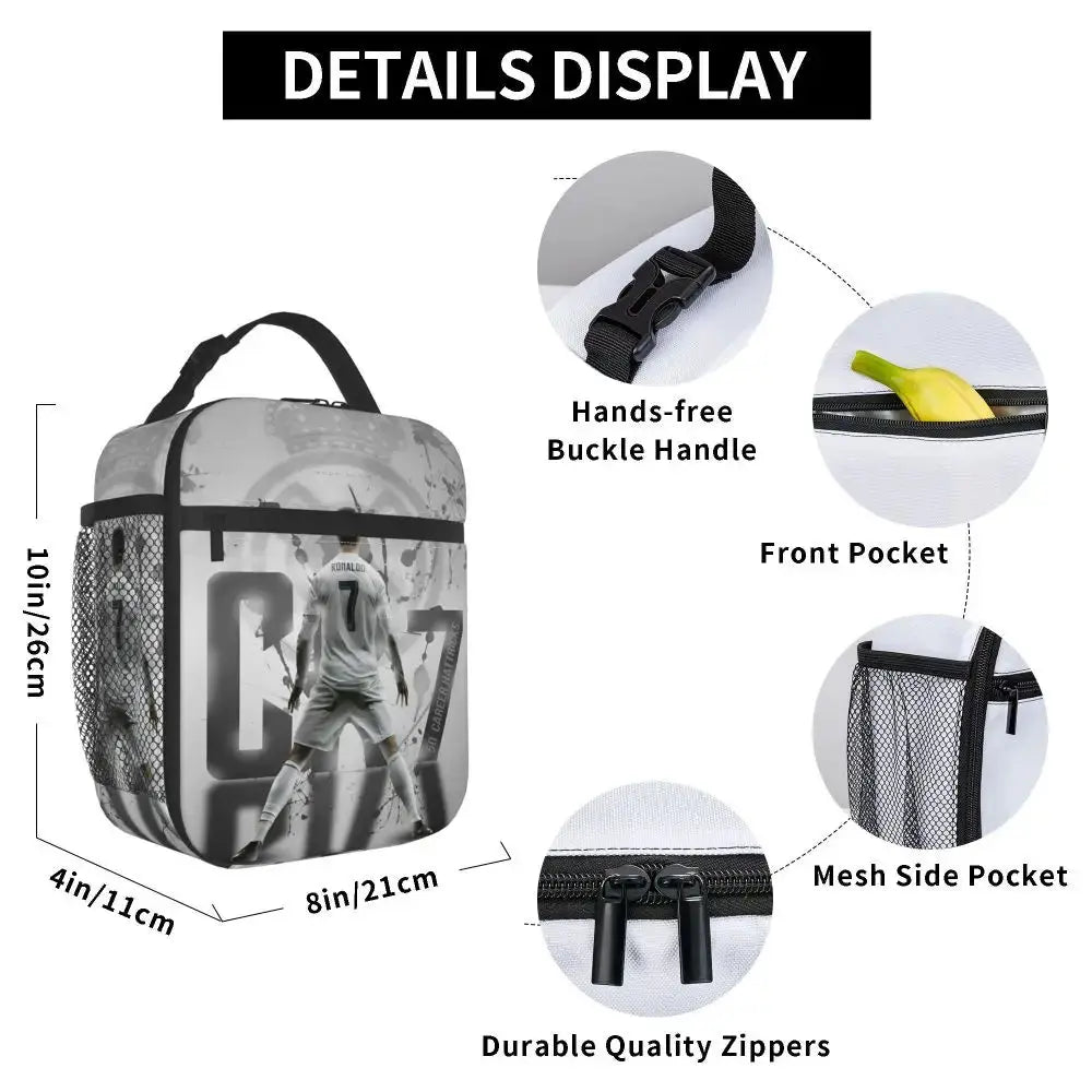 Lunch Bag Isotherme (Cristiano Ronaldo CR7)