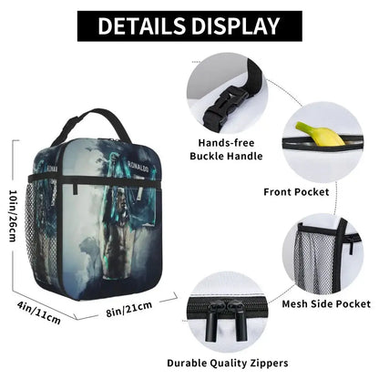 Lunch Bag Isotherme (Cristiano Ronaldo CR7)