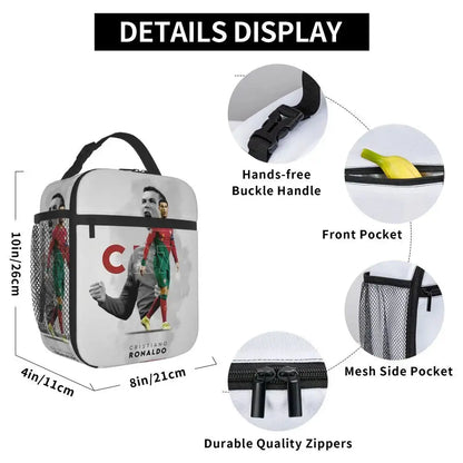 Lunch Bag Isotherme (Cristiano Ronaldo CR7)