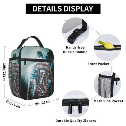 Lunch Bag Isotherme (Cristiano Ronaldo CR7)