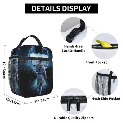 Lunch Bag Isotherme (Cristiano Ronaldo CR7)