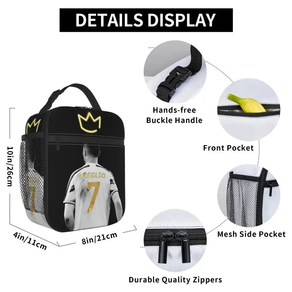 Lunch Bag Isotherme (Cristiano Ronaldo CR7)