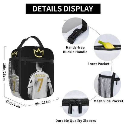 Lunch Bag Isotherme (Cristiano Ronaldo CR7)
