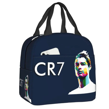 Lunch Bag and Lunch Box Isotherme Cristiano Ronaldo (CR7)