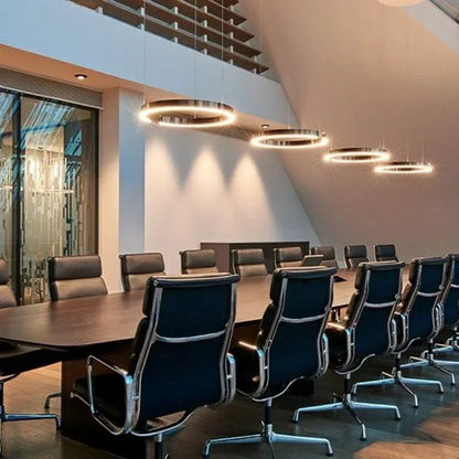Lustre LED Circulaire Suspendu