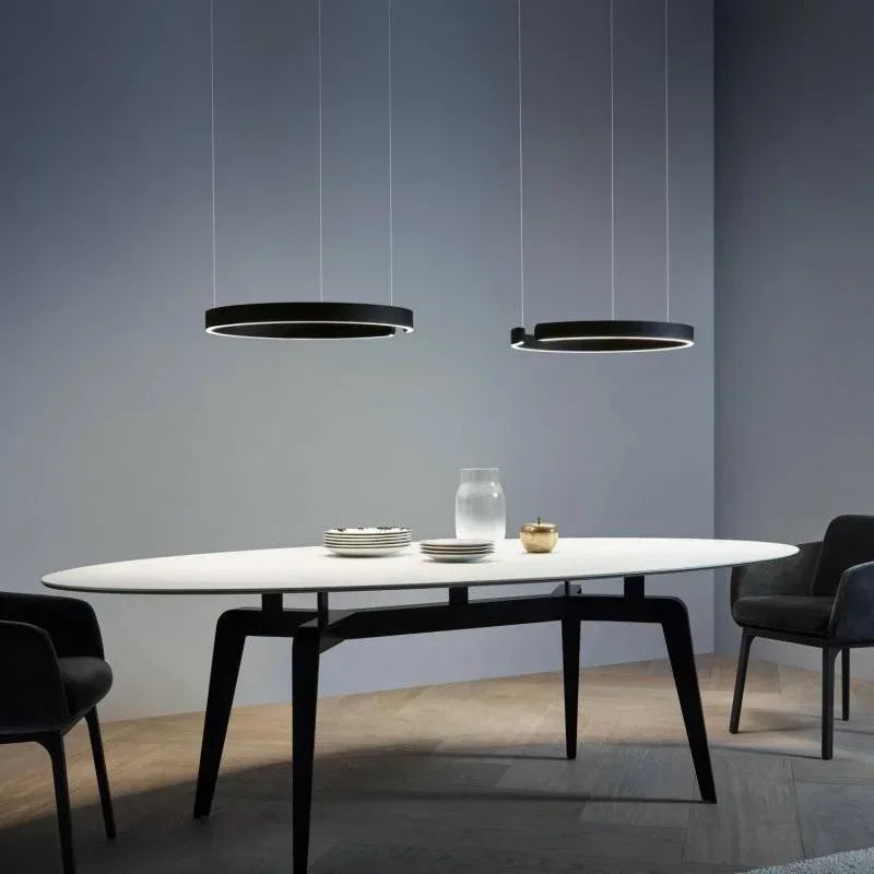 Lustre LED Circulaire Suspendu