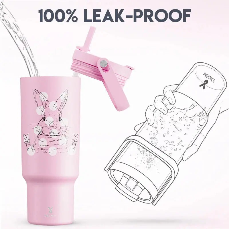 MEOKY Gobelet Isotherme Lapin