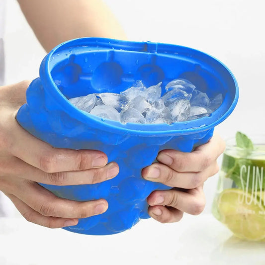 Machine à Glaçons En Silicone, Seau à Glace à Refroidissement Rapide