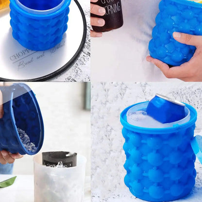 Machine à Glaçons En Silicone, Seau à Glace à Refroidissement Rapide