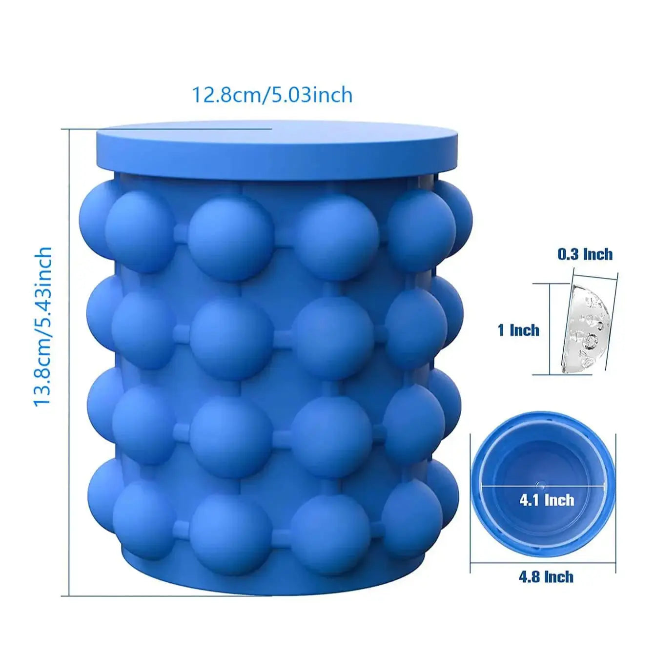 Machine à Glaçons En Silicone, Seau à Glace à Refroidissement Rapide