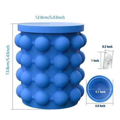 Machine à Glaçons En Silicone, Seau à Glace à Refroidissement Rapide
