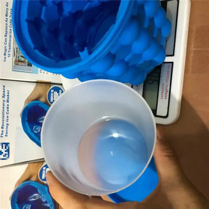Machine à Glaçons En Silicone, Seau à Glace à Refroidissement Rapide