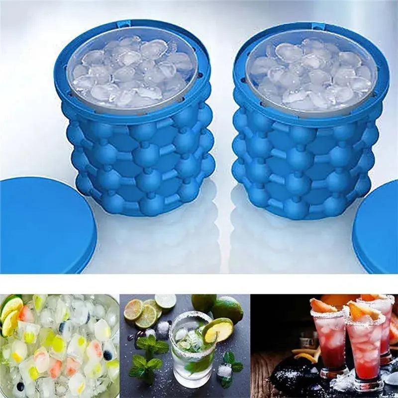 Machine à Glaçons En Silicone, Seau à Glace à Refroidissement Rapide