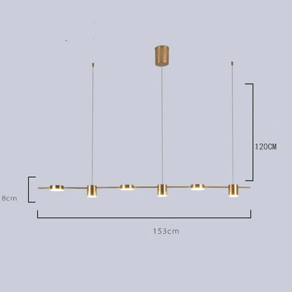 Suspension LED Moderne pour Salon et Salle à Manger