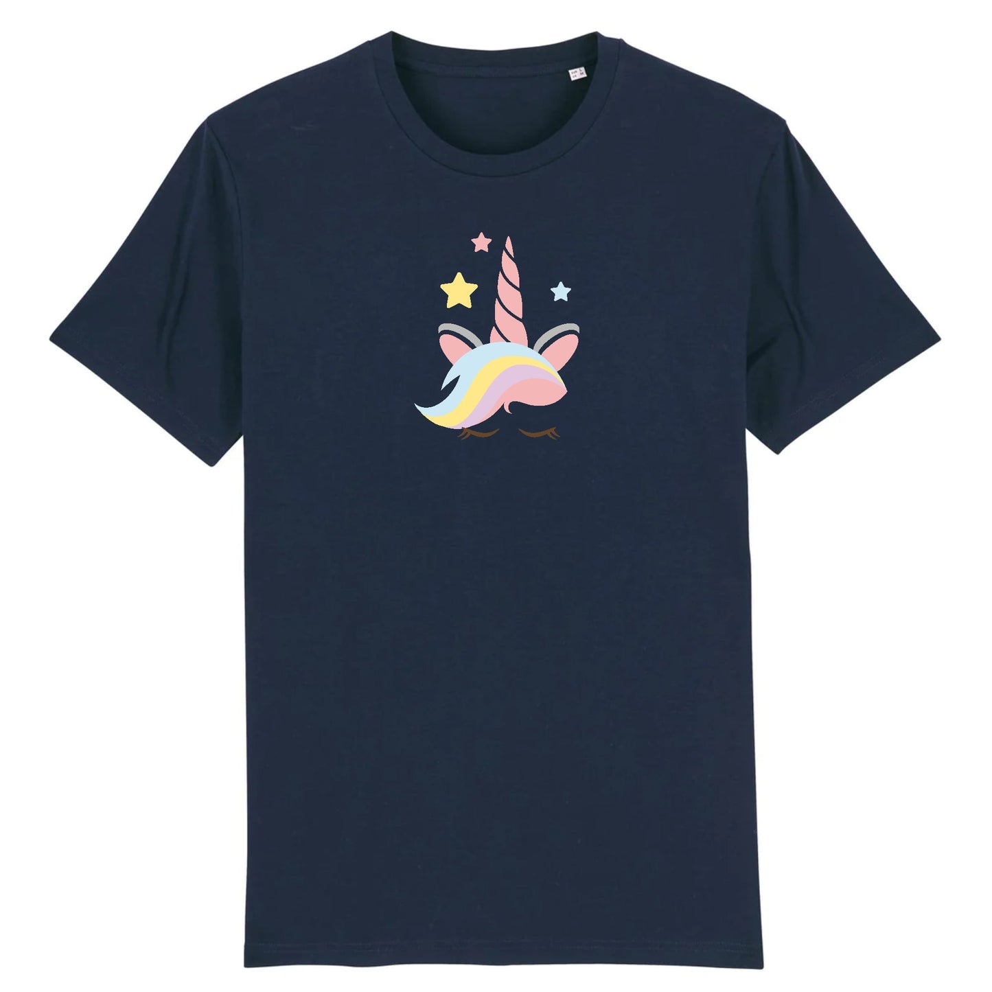 T shirt Licorne avec corne rose