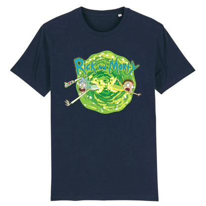 T shirt rick et morty lave