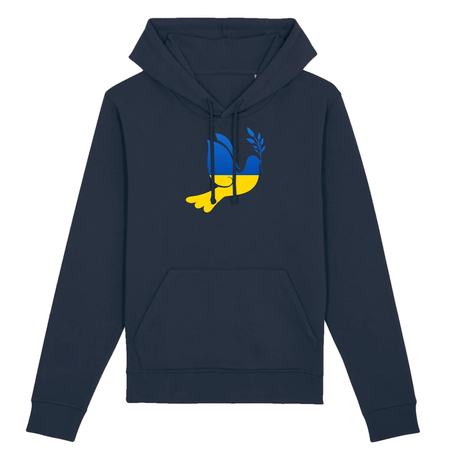 Sweat à capuche Ukraine Colombe de la Paix