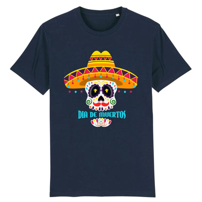 T shirt tete de mort mexicaine dia de muertos