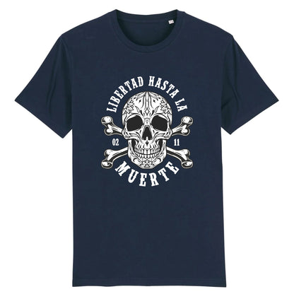 T shirt tete de mort mexicaine libertad