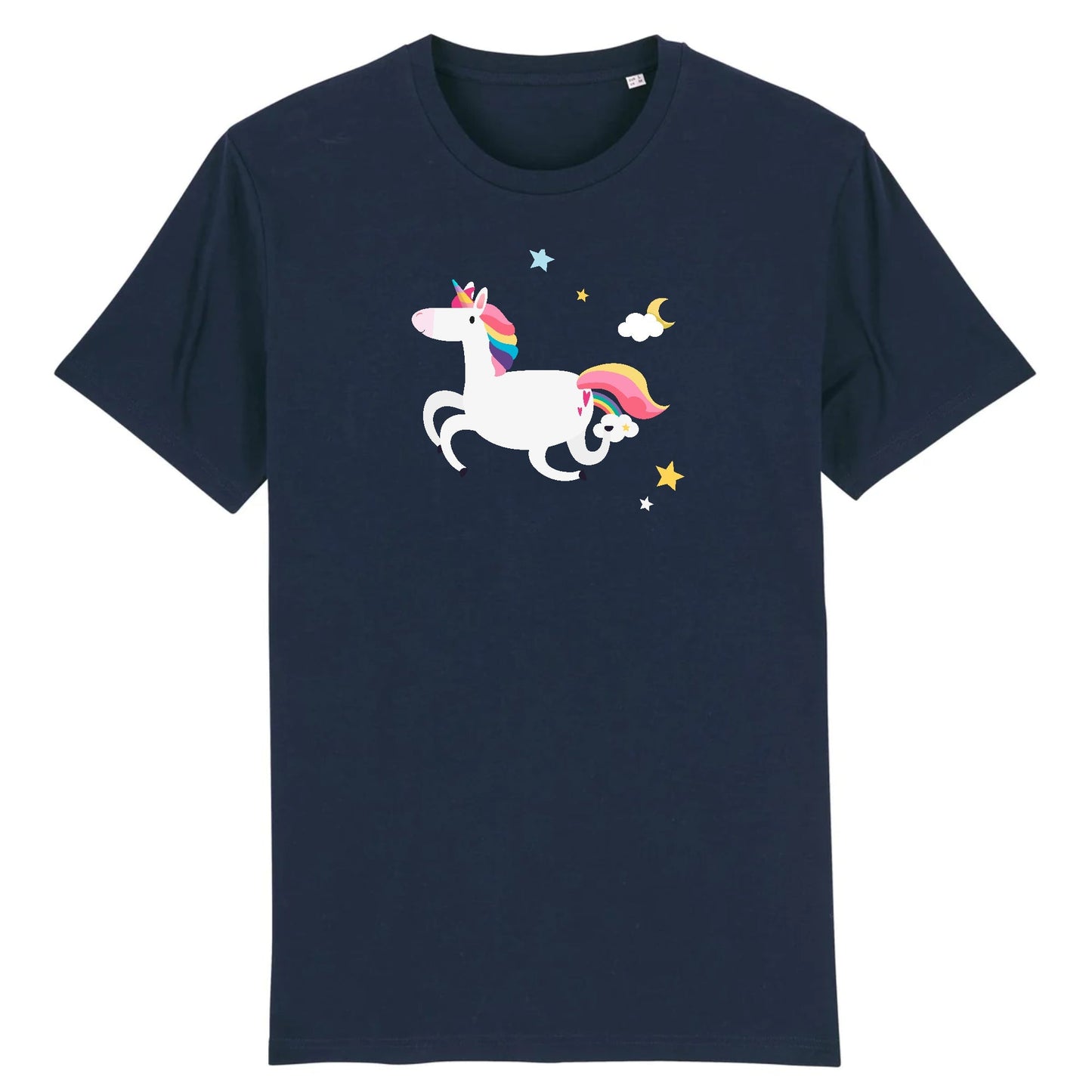 T shirt Licorne et étoiles