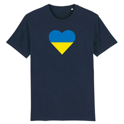 T shirt Ukraine Coeur