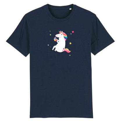 T shirt Unisex Licorne avec cupcake