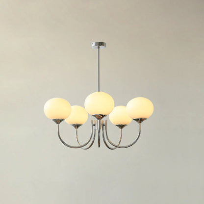 Lustre Macaron Design – L'Élégance Florale Suspendue