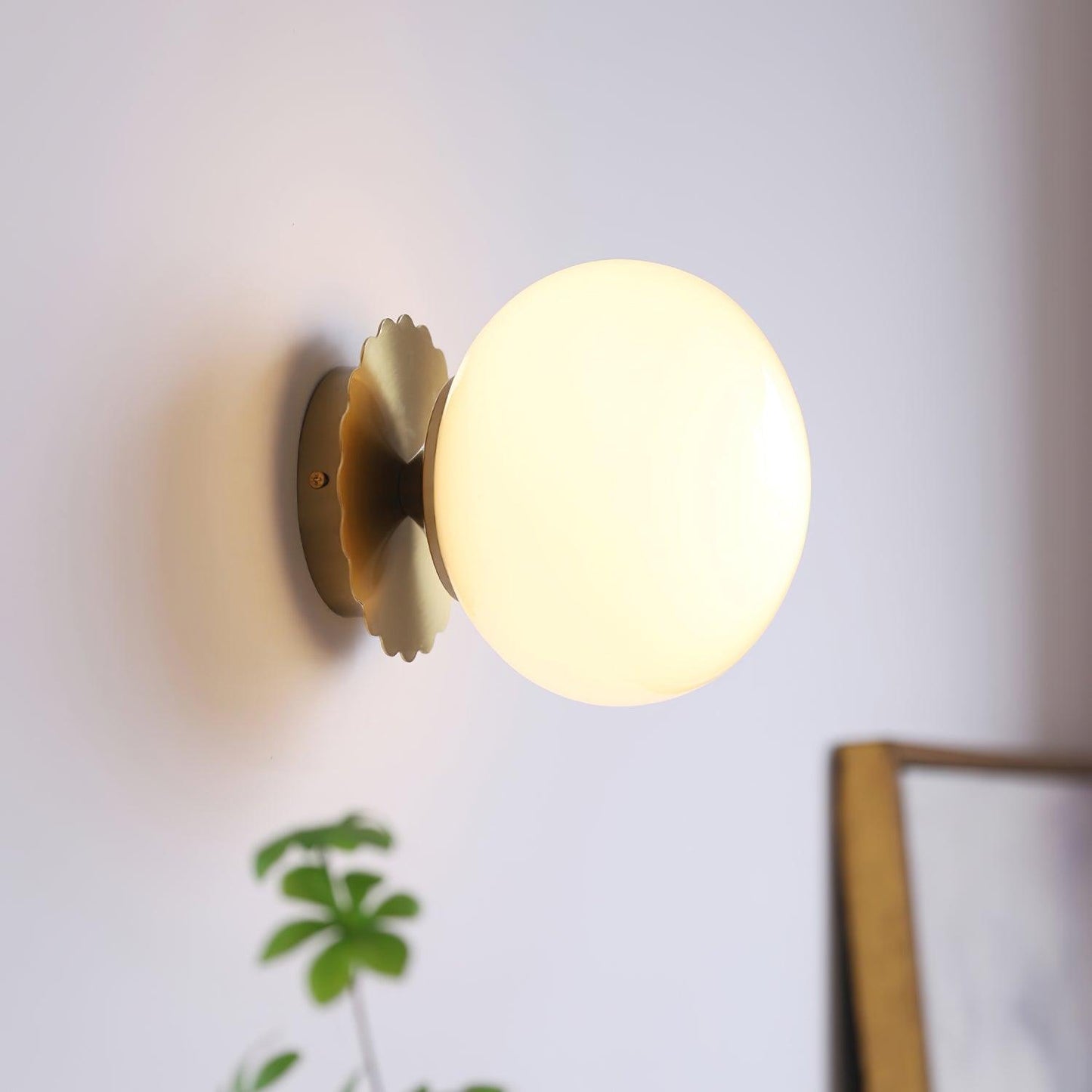Lampe Moderne en Métal et Verre Rose - Éclairage LED avec Base E27