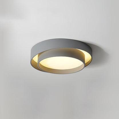 Plafonnier Moderne à LED - Design Cylindrique Élégant et Intégré