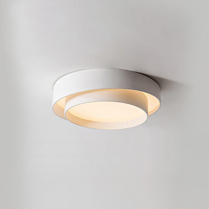 Plafonnier Moderne à LED - Design Cylindrique Élégant et Intégré