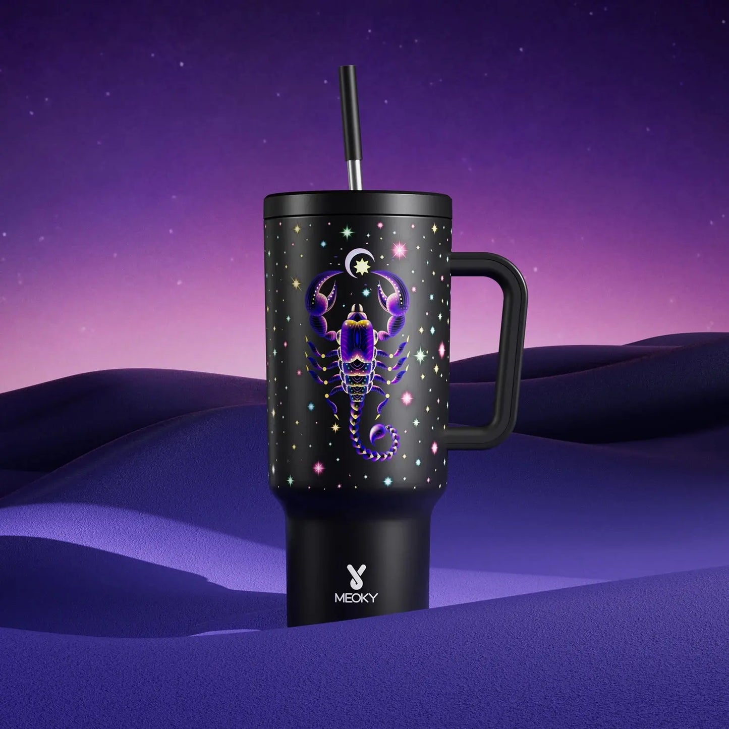 Meoky Cup Zodiac Signs 40oz (Tumbler)
