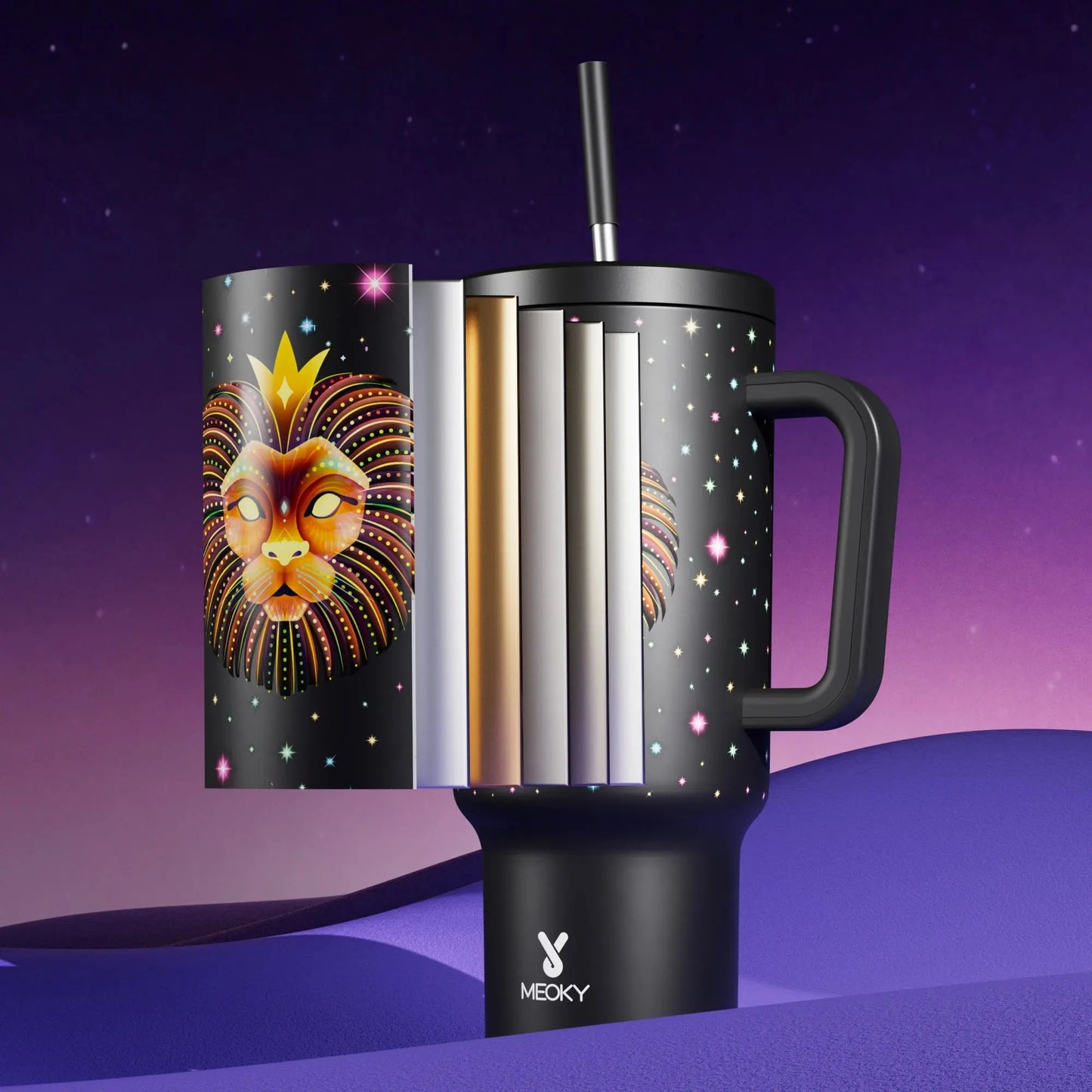 Meoky Cup Zodiac Signs 40oz (Tumbler)