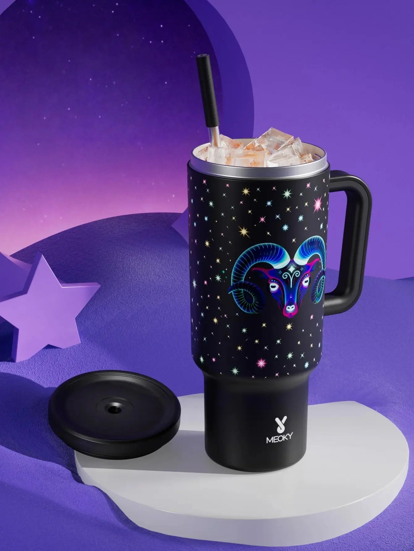 Meoky Cup Zodiac Signs 40oz (Tumbler)
