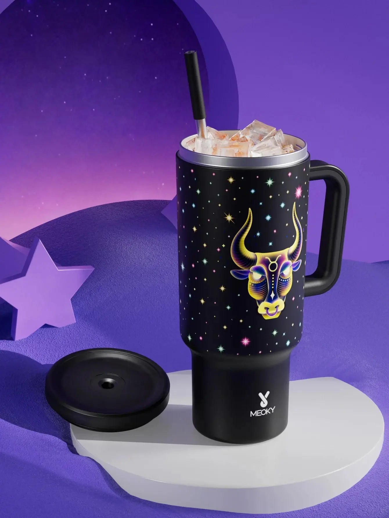 Meoky Cup Zodiac Signs 40oz (Tumbler)