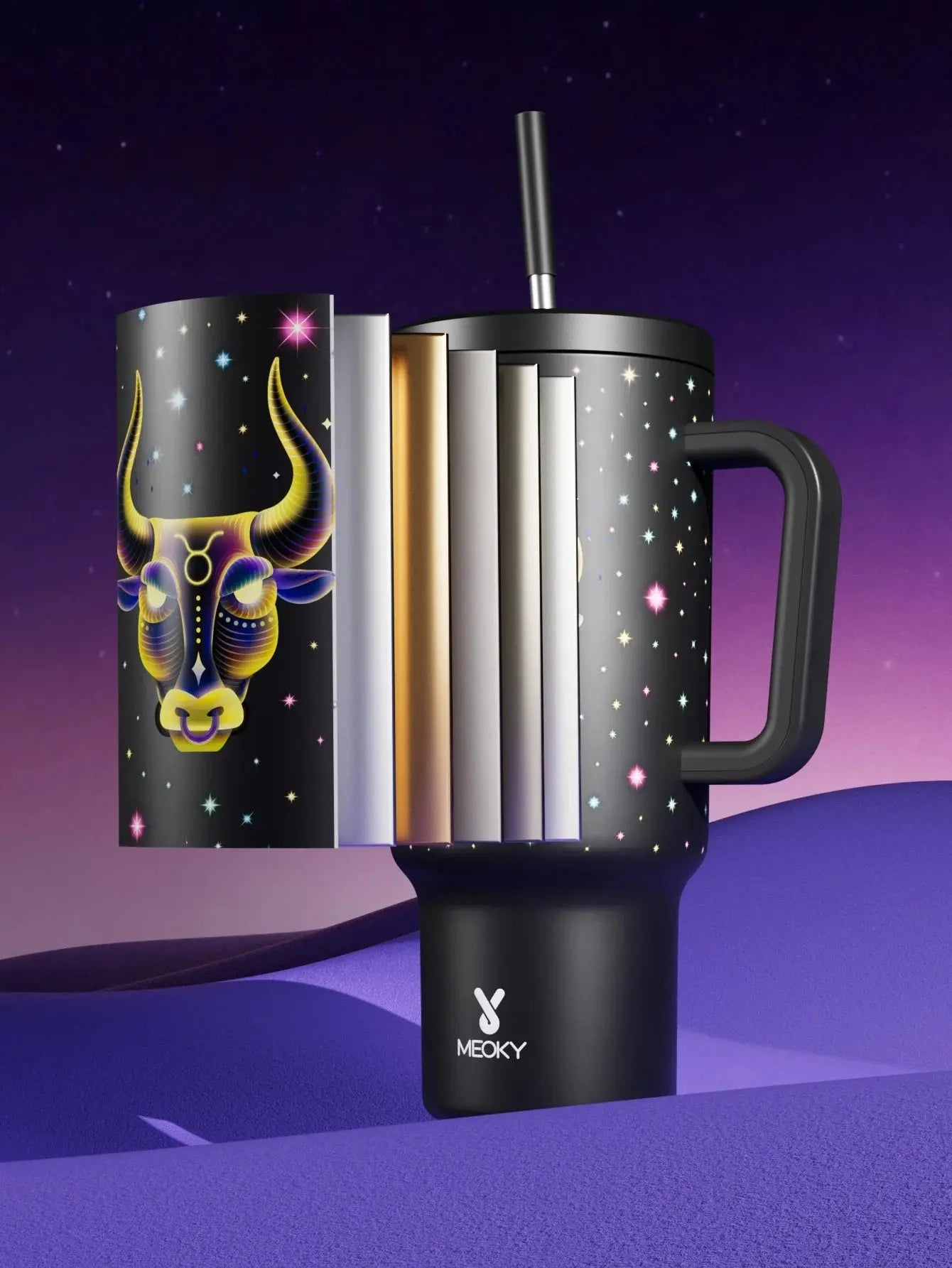 Meoky Cup Zodiac Signs 40oz (Tumbler)