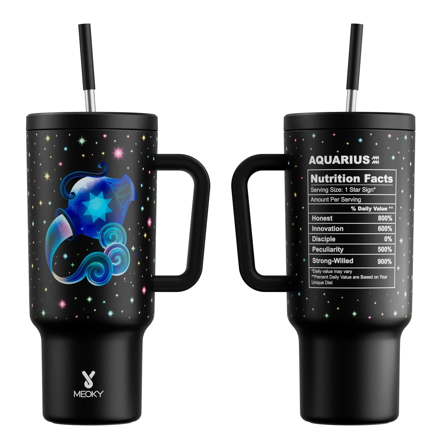 Meoky Cup Zodiac Signs 40oz (Tumbler)