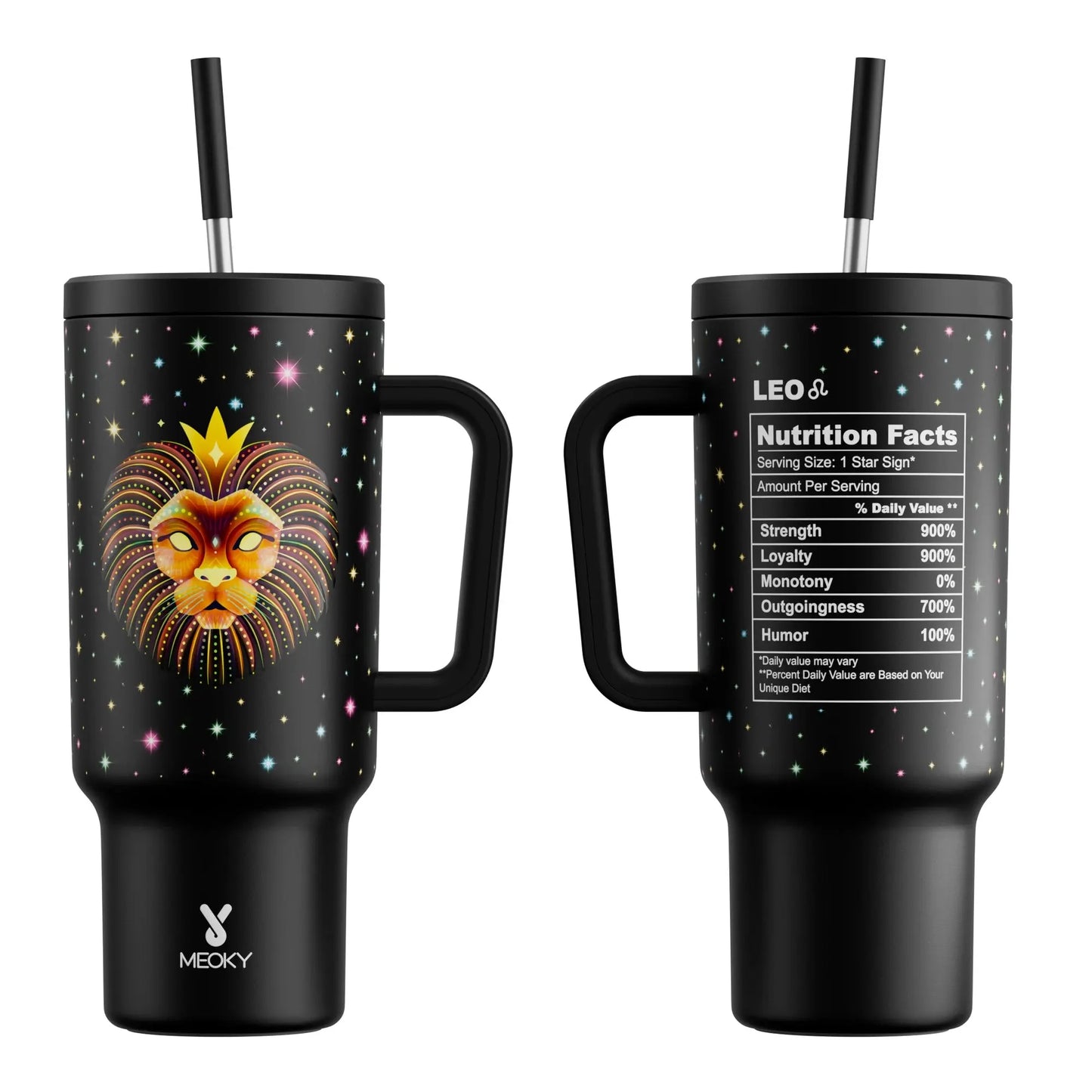 Meoky Cup Zodiac Signs 40oz (Tumbler)