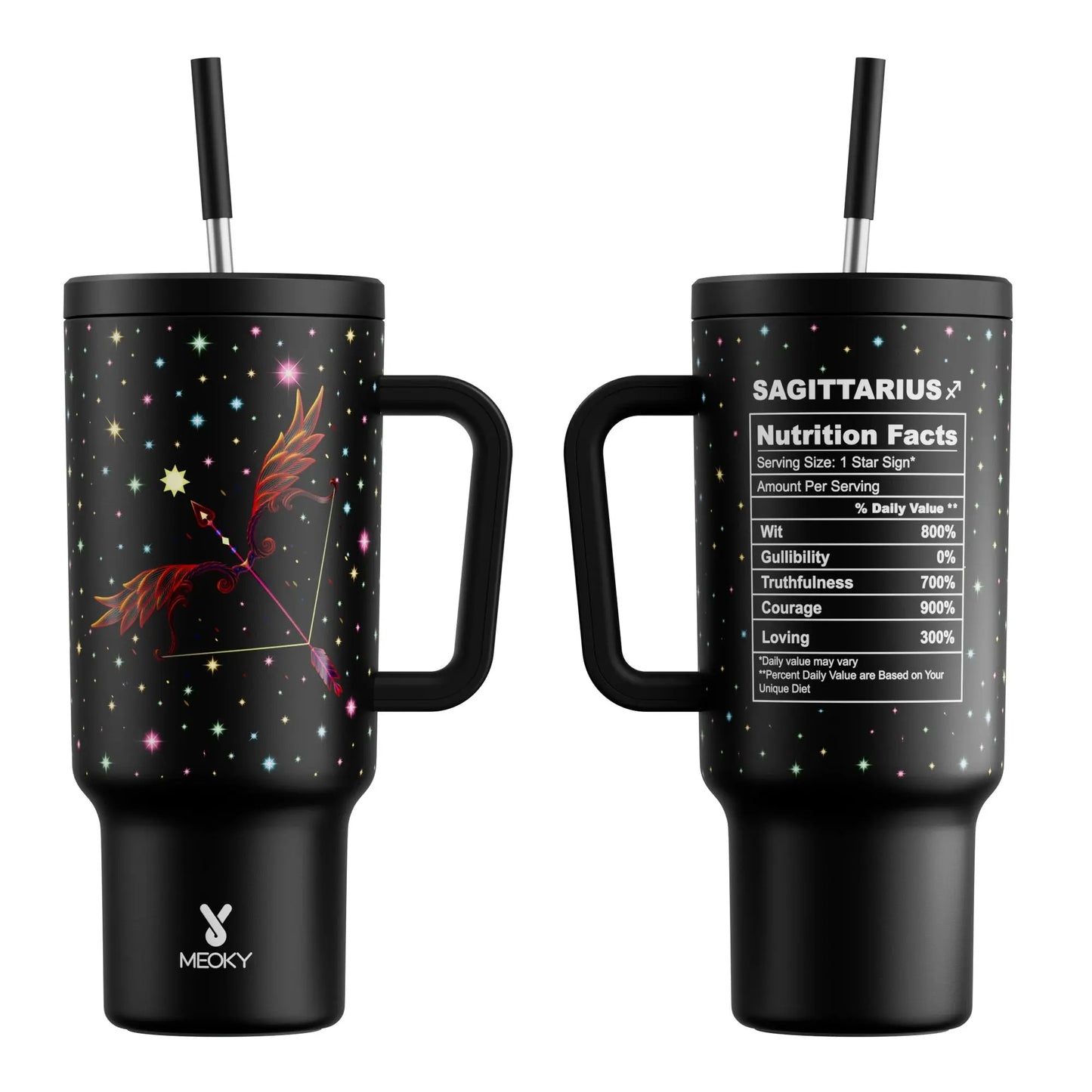 Meoky Cup Zodiac Signs 40oz (Tumbler)