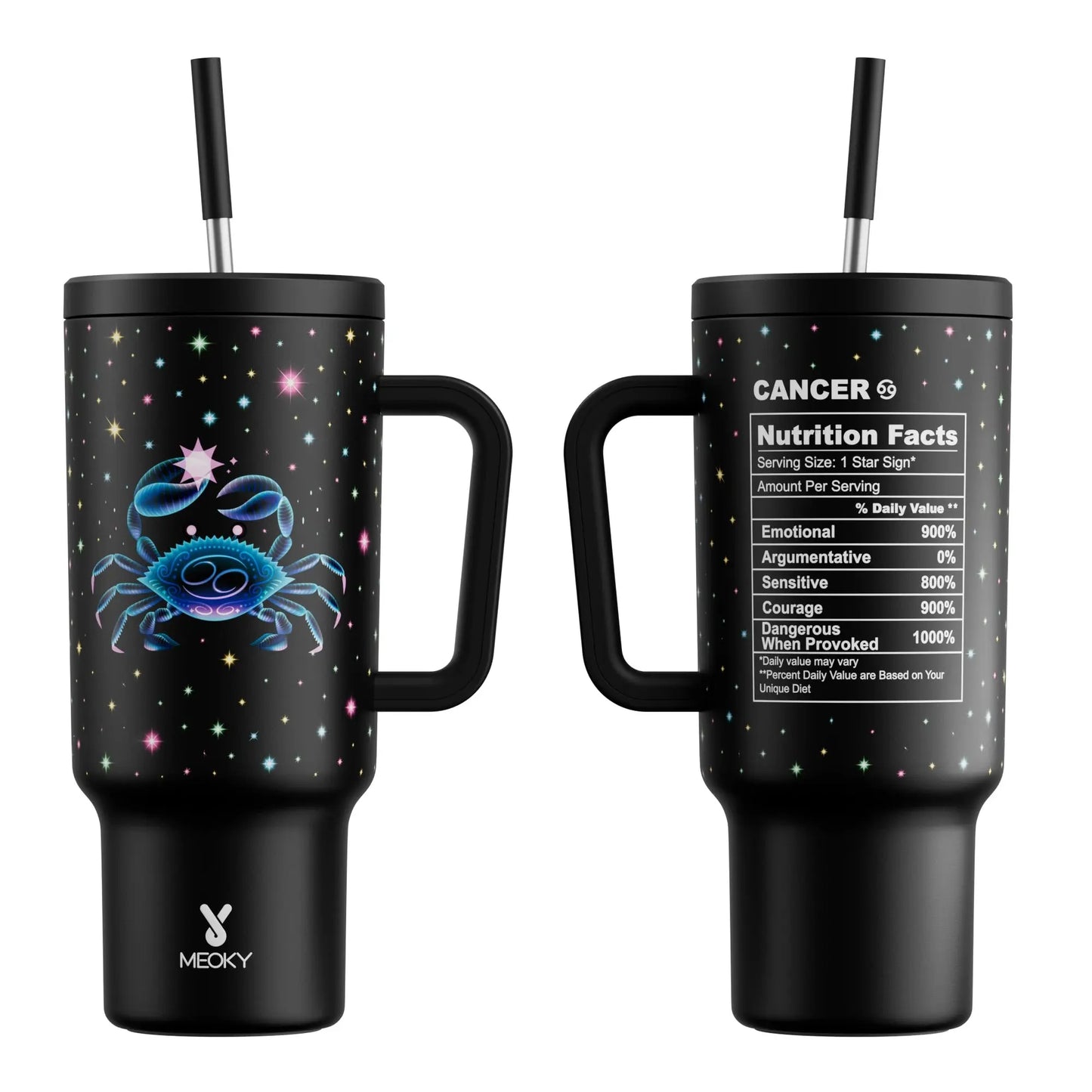 Meoky Cup Zodiac Signs 40oz (Tumbler)
